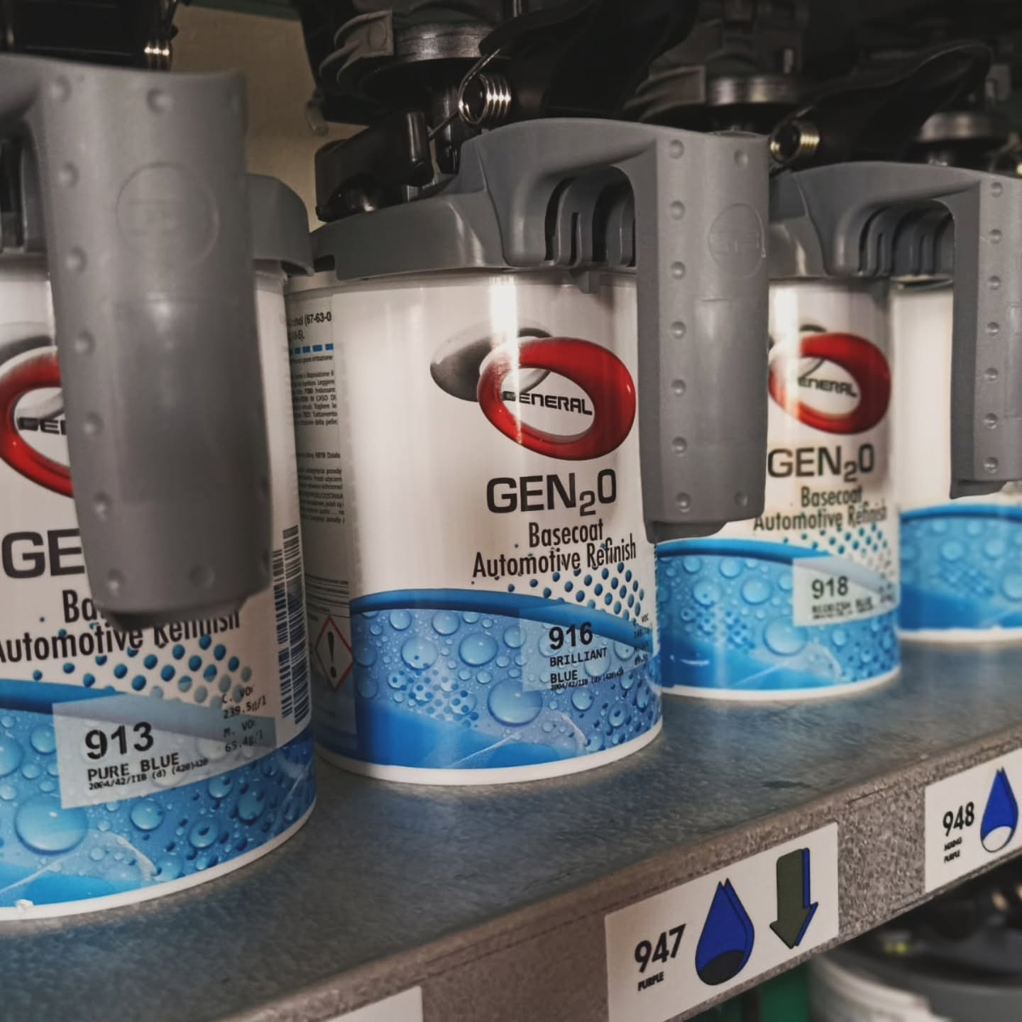 Envases de pintura General Paint GEN2O